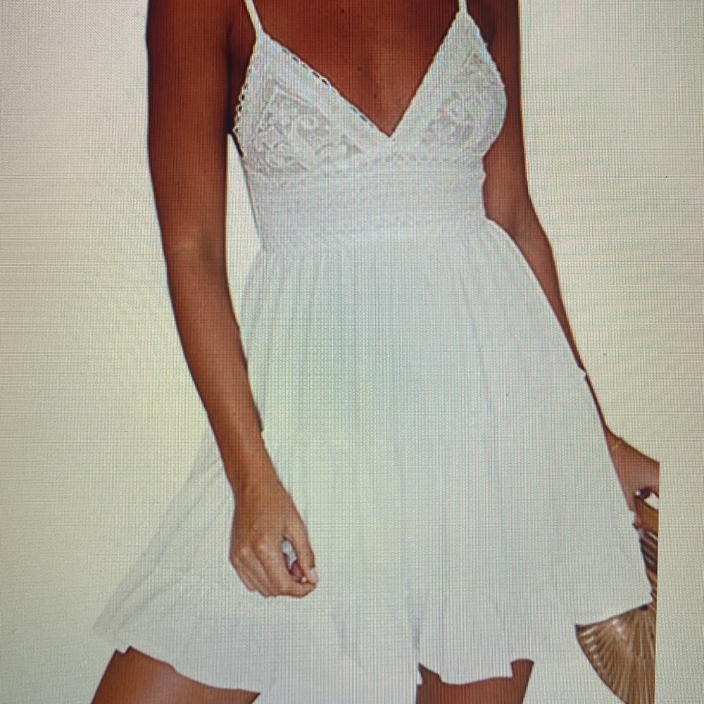 Medium White Dress Never Worn with Tags